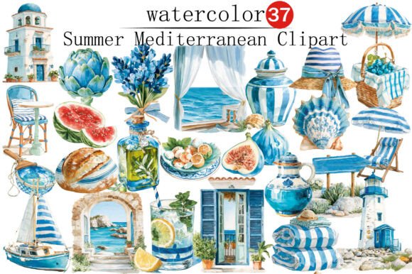 Download Summer Mediterranean Clipart - Mediterranean clipart Collection