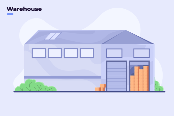 Download Warehouse Building of Delivery Service - Warehouse Collection