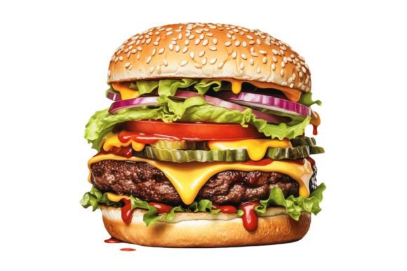 Download Burger Clipart - Burger clipart Collection
